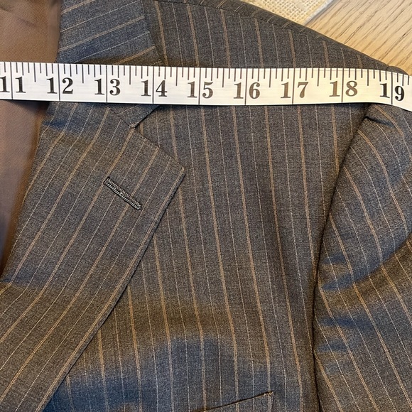 ERMENEGILDO ZEGNA 💯 WOOL BLAZER SZ L-XL - Picture 12 of 14